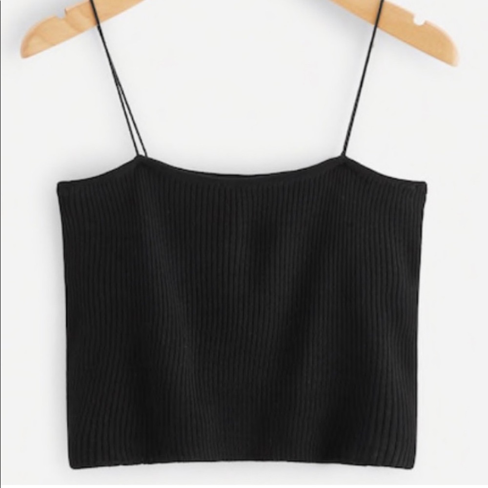 90’s black tank top